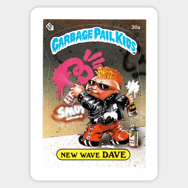 New Wave Dave Sticker by Scum & Villainy